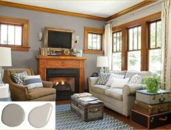 Craftsman Living Room Colors