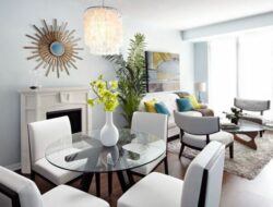 How To Decorate A Small Living Room Dining Combo