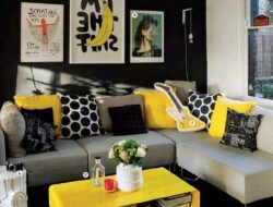 Yellow Themed Living Room