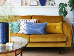 Mustard Sofa Living Room