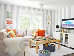 Living Room With Playroom