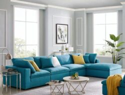 Aqua Blue Living Room Furniture