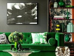 Emerald Green Living Room Accessories