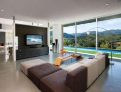 Tv In Open Concept Living Room