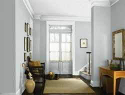 Behr Light French Gray Living Room