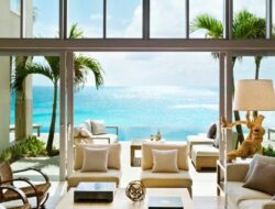 Living Room With Beach View