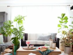 Bohemian Chic Living Room Makeover