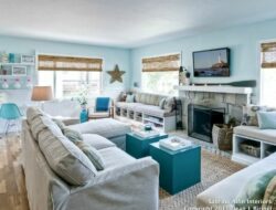 Seaside Themed Living Room