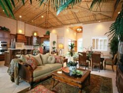 Tropical Living Room Design