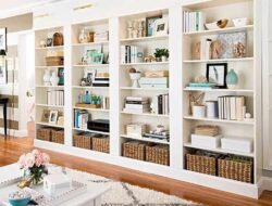 Living Room Wall Bookshelves