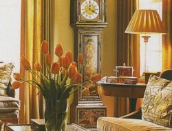 Grandfather Clock In Living Room
