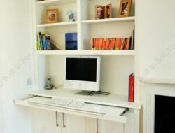 Living Room Desk With Storage