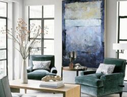Large Painting In Living Room