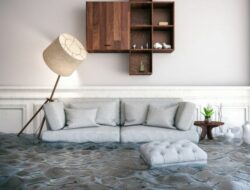 Living Room Flooding Restoration
