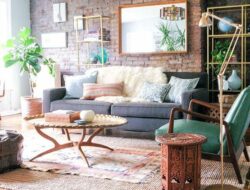 Exposed Brick Living Room Designs