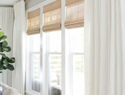 Large Living Room Window Curtain Ideas