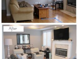 Small Living Room Remodel Before And After