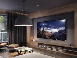 Projector Screen Living Room Ideas