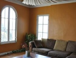 Fabric Ceiling Living Room