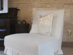 Living Room Armless Chair Covers