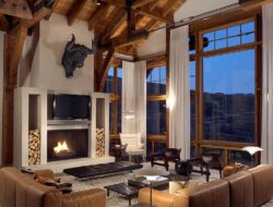 Mountain Home Living Room Design