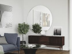 Large Round Mirror Living Room