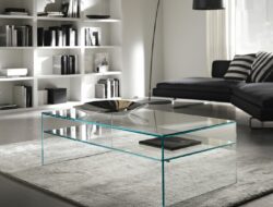Clear Glass Living Room Furniture