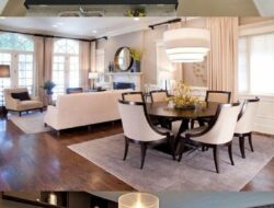 Combined Living Room And Dining Room Decorating Ideas