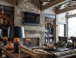 Luxury Rustic Living Room Photos