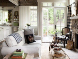 Cozy Country Cottage Living Room