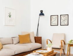 Minimalist Living Room Tour