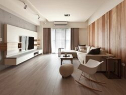 Organic Minimalist Living Room
