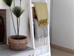 Blanket Ladder For Living Room