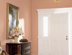 Peach Paint Colors For Living Room