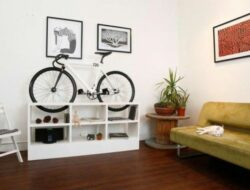 Bike Stand Living Room