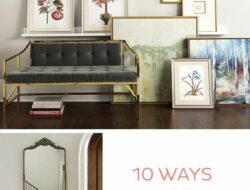 How To Fill A Big Wall In Living Room