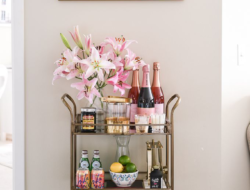 Where To Put A Bar Cart In Living Room