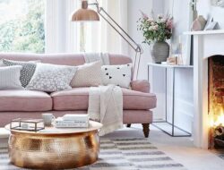 Pink Living Room Design