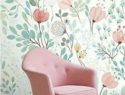Pastel Wallpaper Living Room