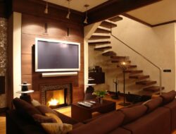 Wood Work Designs For Living Room