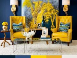 Colour Combination With Yellow Living Room