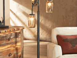 Living Room Rustic Floor Lamps