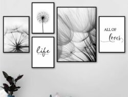 Black And White Canvas Art For Living Room