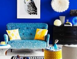 Royal Colour Combination For Living Room