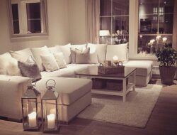 Cozy Living Room Night