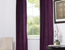 Plum Curtains For Living Room