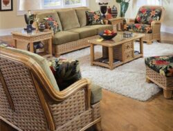 5 Piece Living Room Table Set