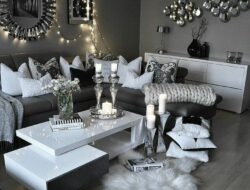 Silver Living Room Decor Ideas