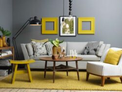Yellow And Grey Living Room Images