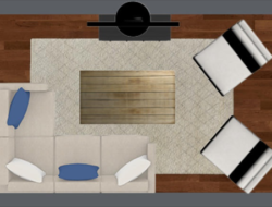 Living Room Apartment Layout